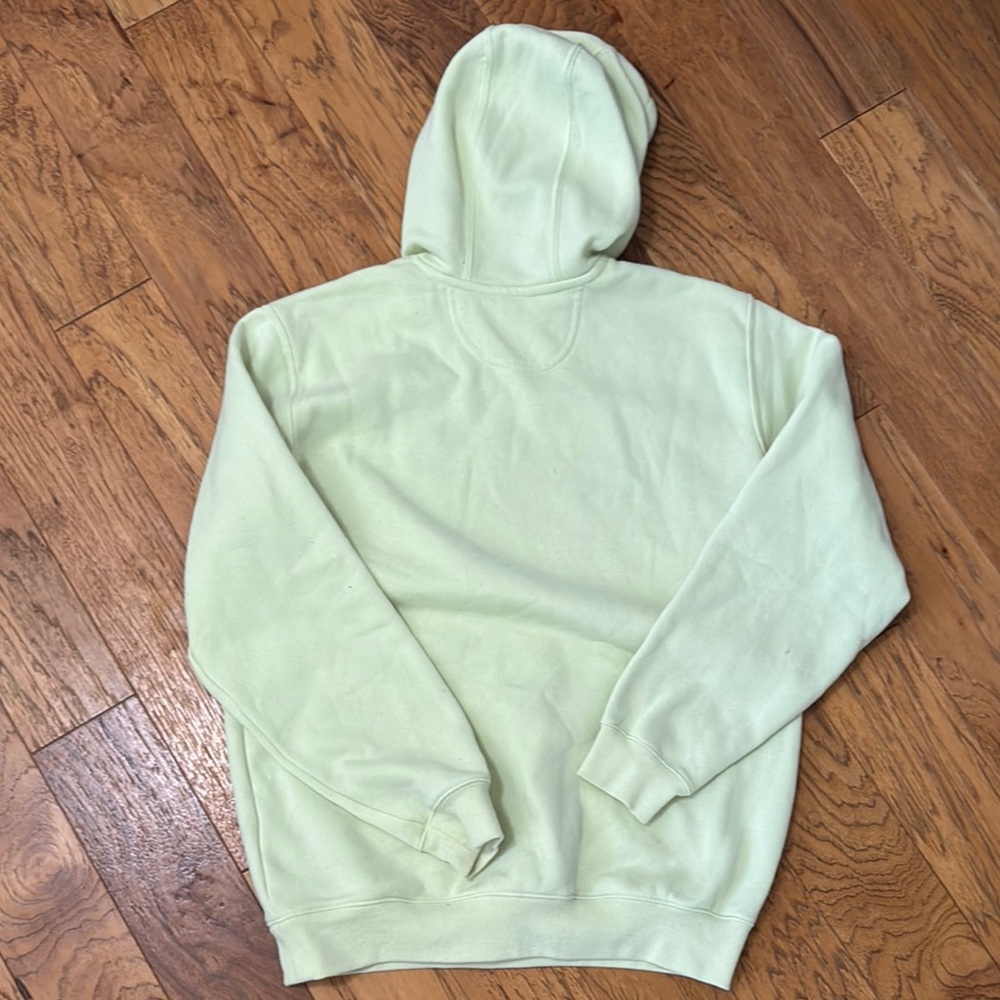 Carhartt Mint Green Logo Hoodie - Picture 2 of 3